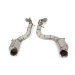 BNB Stainless Steel Heat-Shielded Downpipes for Mercedes-Benz GLC63 AMG X253 4.0T