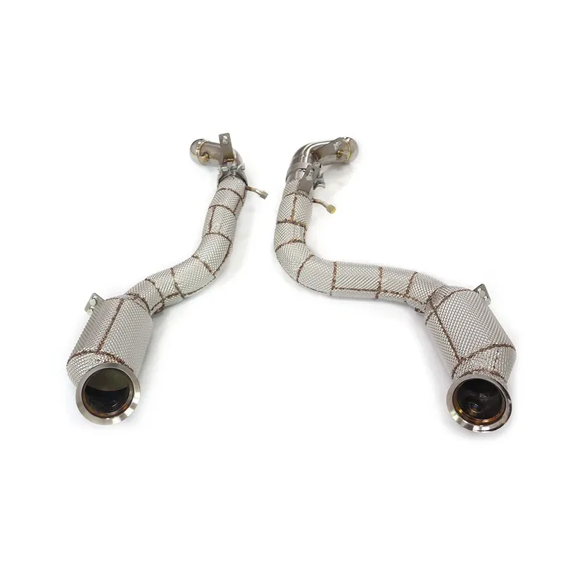 BNB Stainless Steel Heat-Shielded Downpipes for Mercedes-Benz GLC63 AMG X253 4.0T