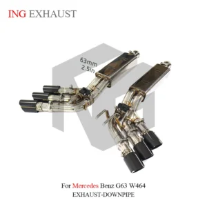 BNB Titaniumz Exhaust Valved Catback Six Exits Mercedes Benz G63 W464 Stainless Steel