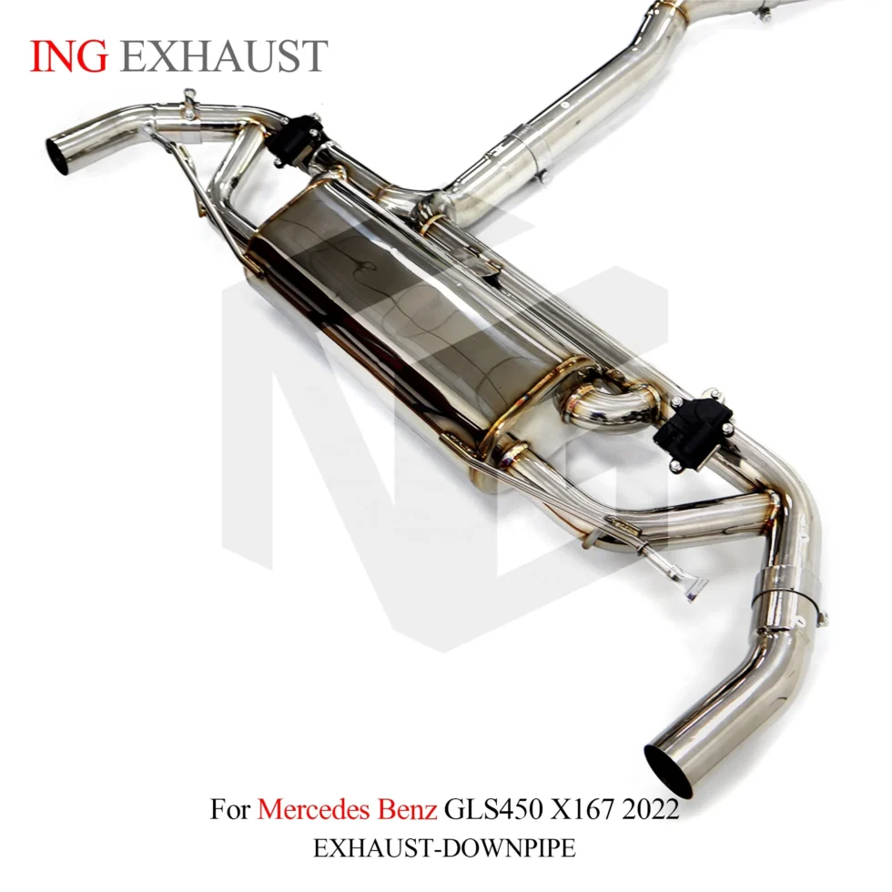 BNB Titaniumz Mercedes-Benz GLS450 X167 Catback Exhaust Valved Muffler