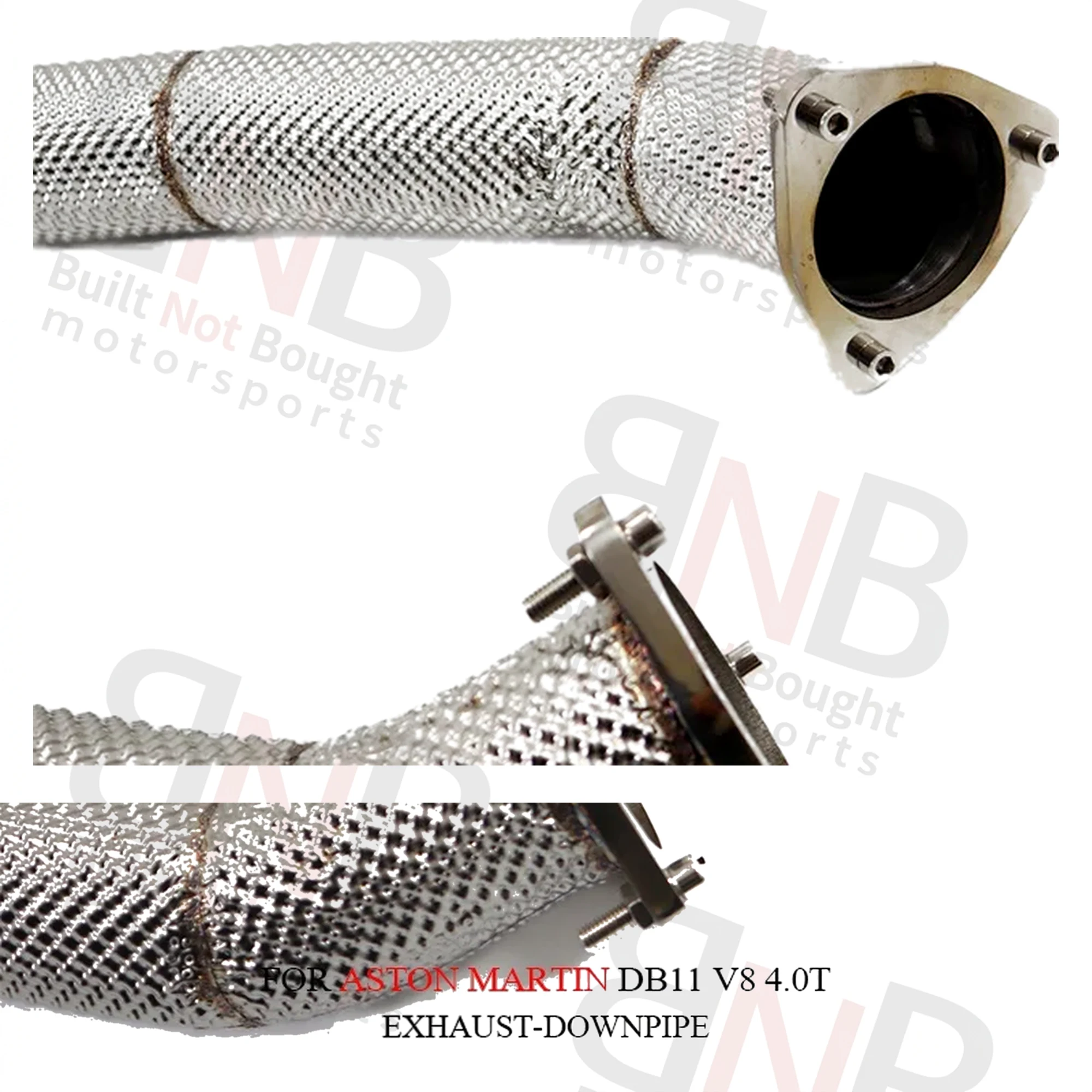 BNB Exhaust Front Tube for Aston Martin DB11 V8 4.0T
