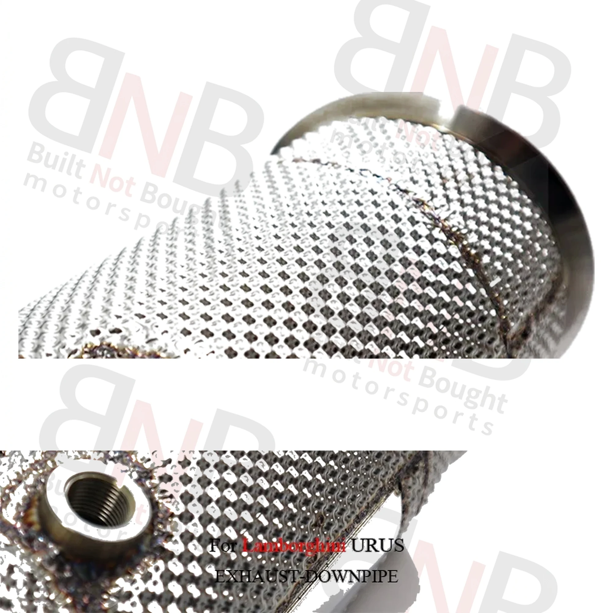 BNB Exhaust System Downpipe for Lamborghini Urus 2018+ Stainless Steel