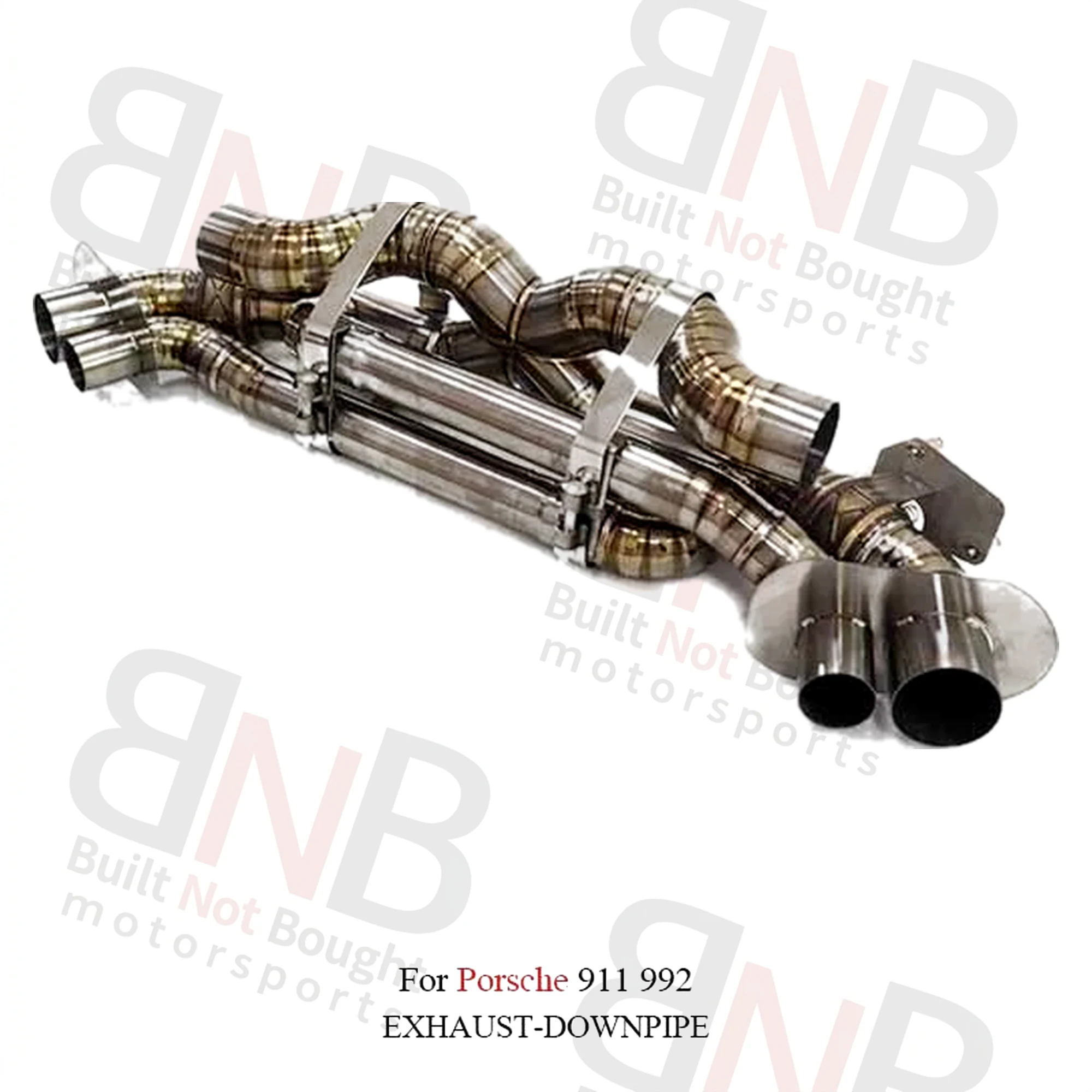 BNB Titaniumz Valvetronic Cat-Back Exhaust for Porsche 911 992