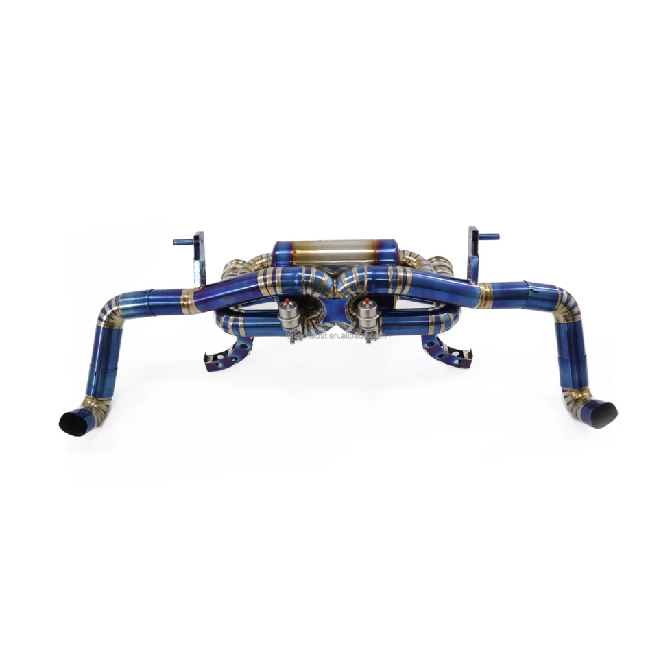 BNB Titaniumz Performance Catback Exhaust System Titanium Alloy for Audi R8 2008-2018