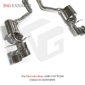BNB Stainless Steel Catback Exhaust Valve Switch for C63 AMG W204 6.2L V8