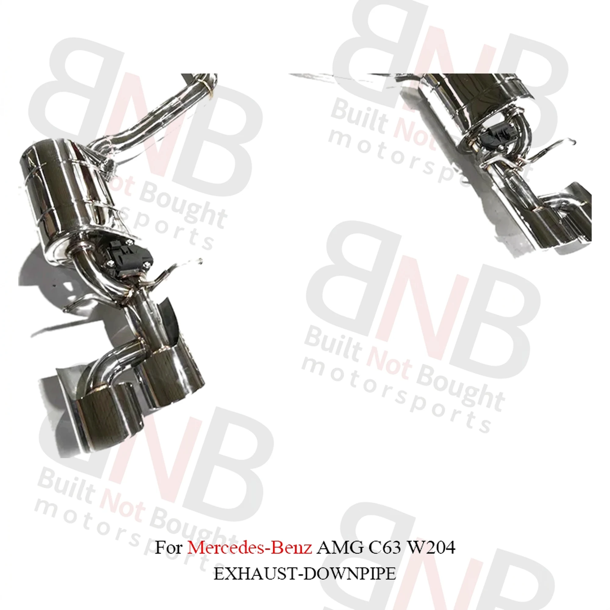 BNB Stainless Steel Catback Exhaust Valve Switch for C63 AMG W204 6.2L V8