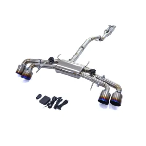 BNB Titaniumz Valvetronic Exhaust For Nissan GTR R35 Catback Front Pipe