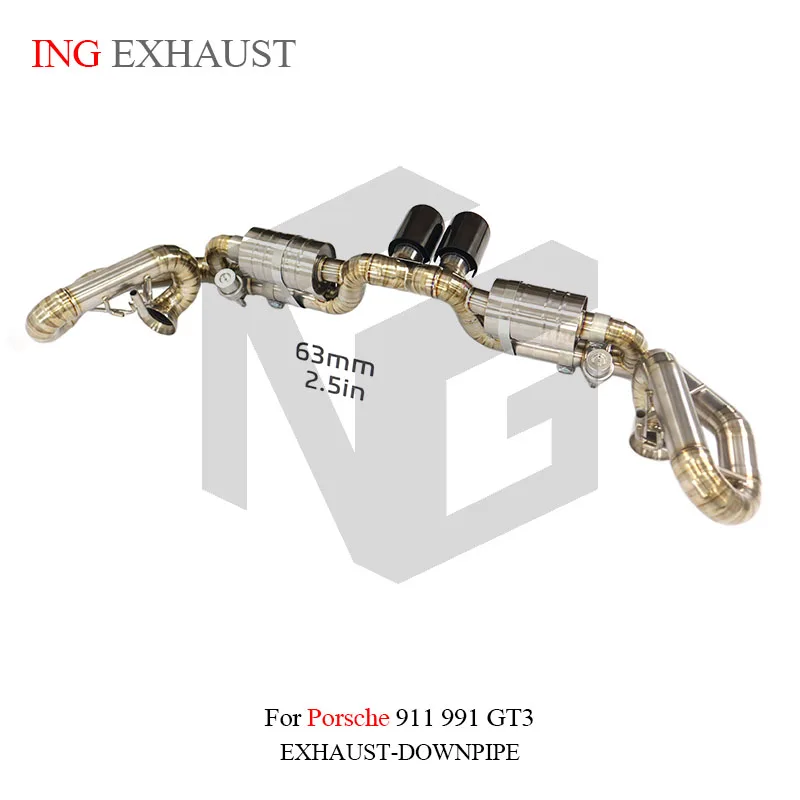 BNB Titaniumz Catback Exhaust for Porsche 911 991 GT3 RS 2017+