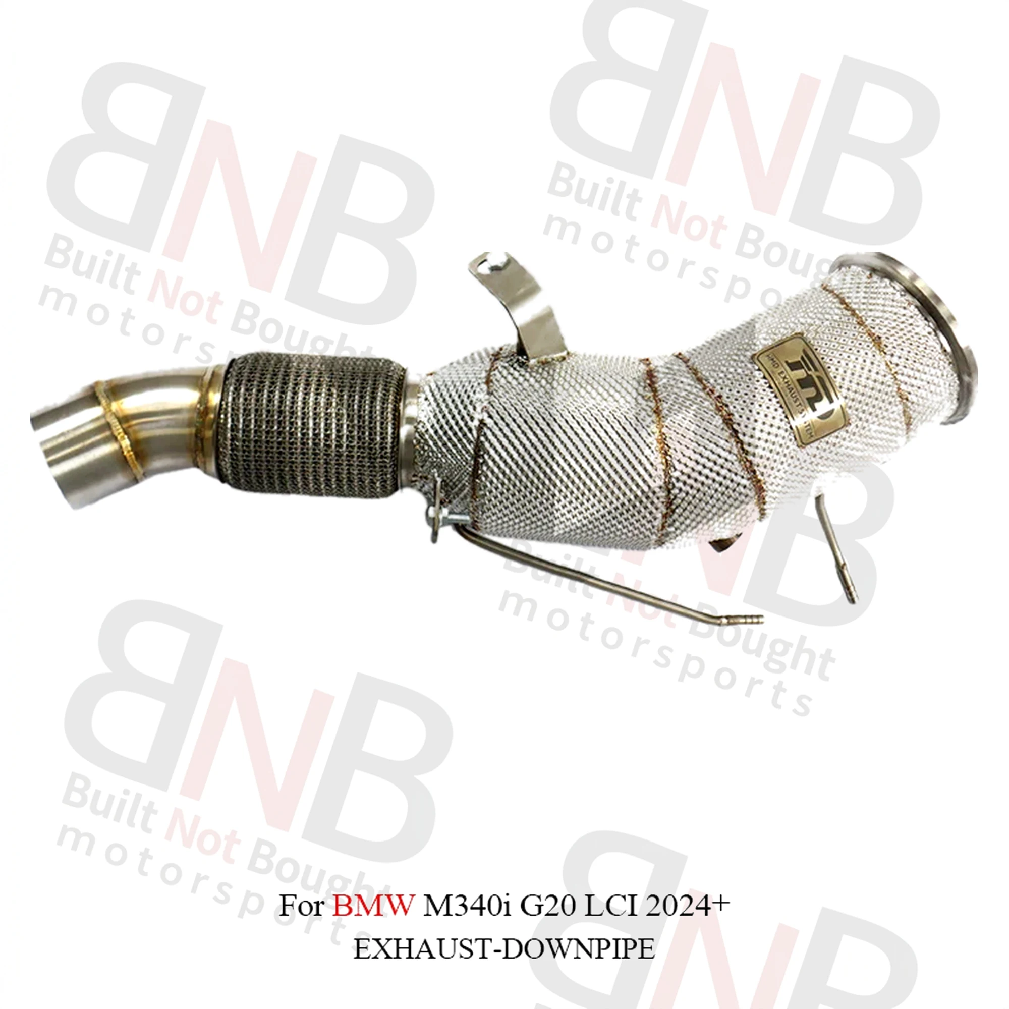 BNB Titaniumz BMW M340i G20 LCI 2024+ OPF Downpipe Exhaust Stainless Steel Silvery