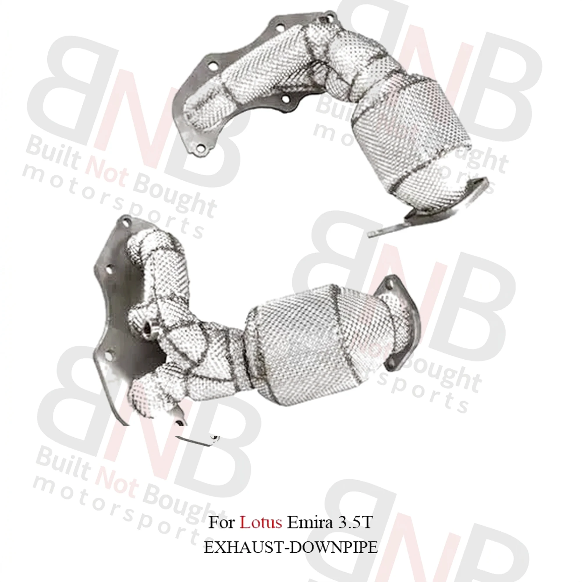BNB Stainless Steel Exhaust Pipe Header for Lotus Emira 3.5T