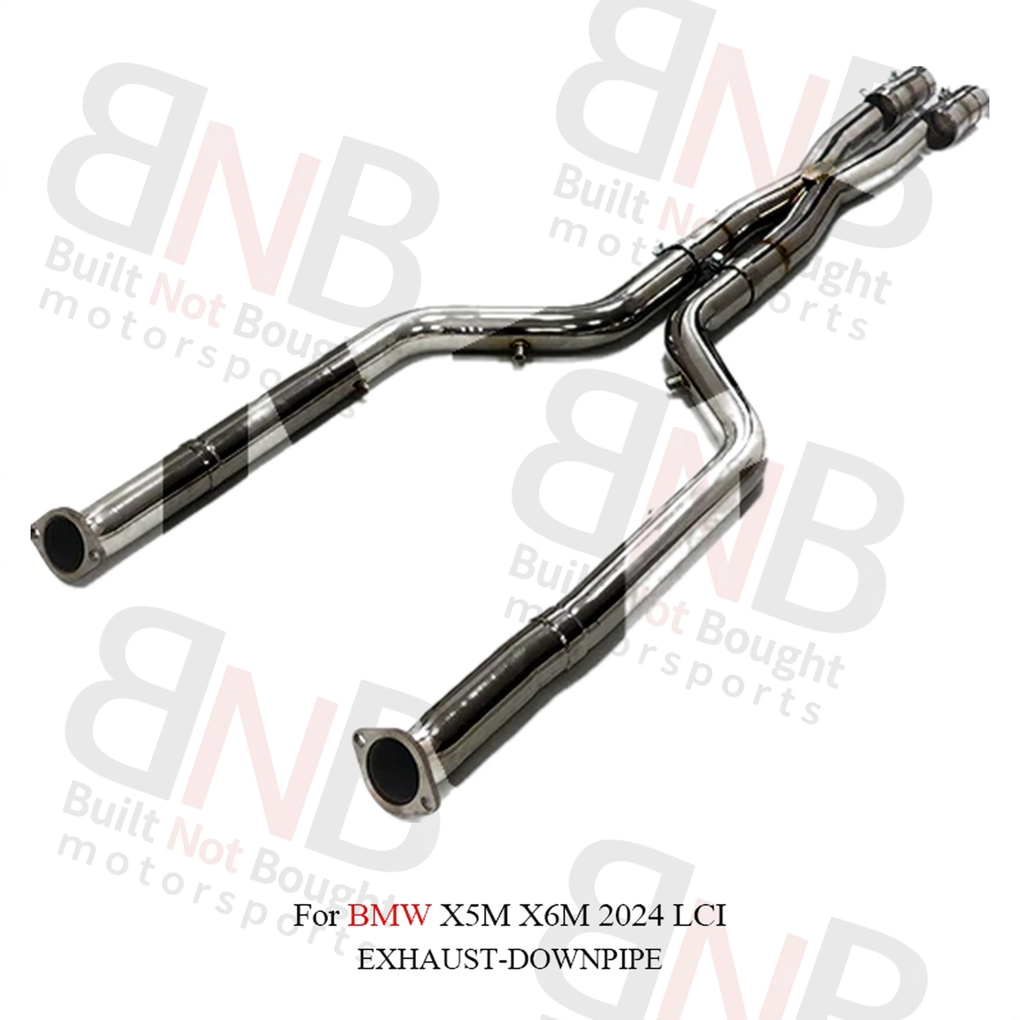 BNB Titaniumz Stainless Steel Exhaust Midpipe for BMW X5M/X6M F95/F96 2024 LCI