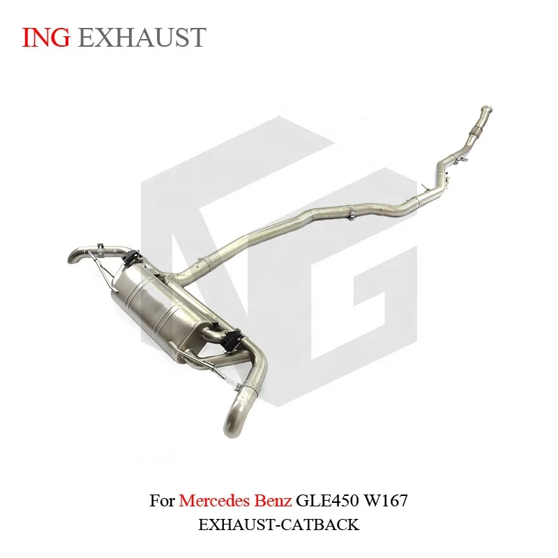 BNB Titaniumz Catback Valvetronic Exhaust for Mercedes GLE450 W167 4.0T