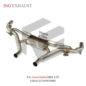 BNB Exhaust Catback Stainless Steel Pipes for Aston Martin DBX 4.0T