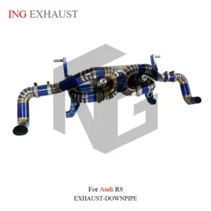 BNB Titaniumz Catback Exhaust System for Audi R8 120x60x30cm