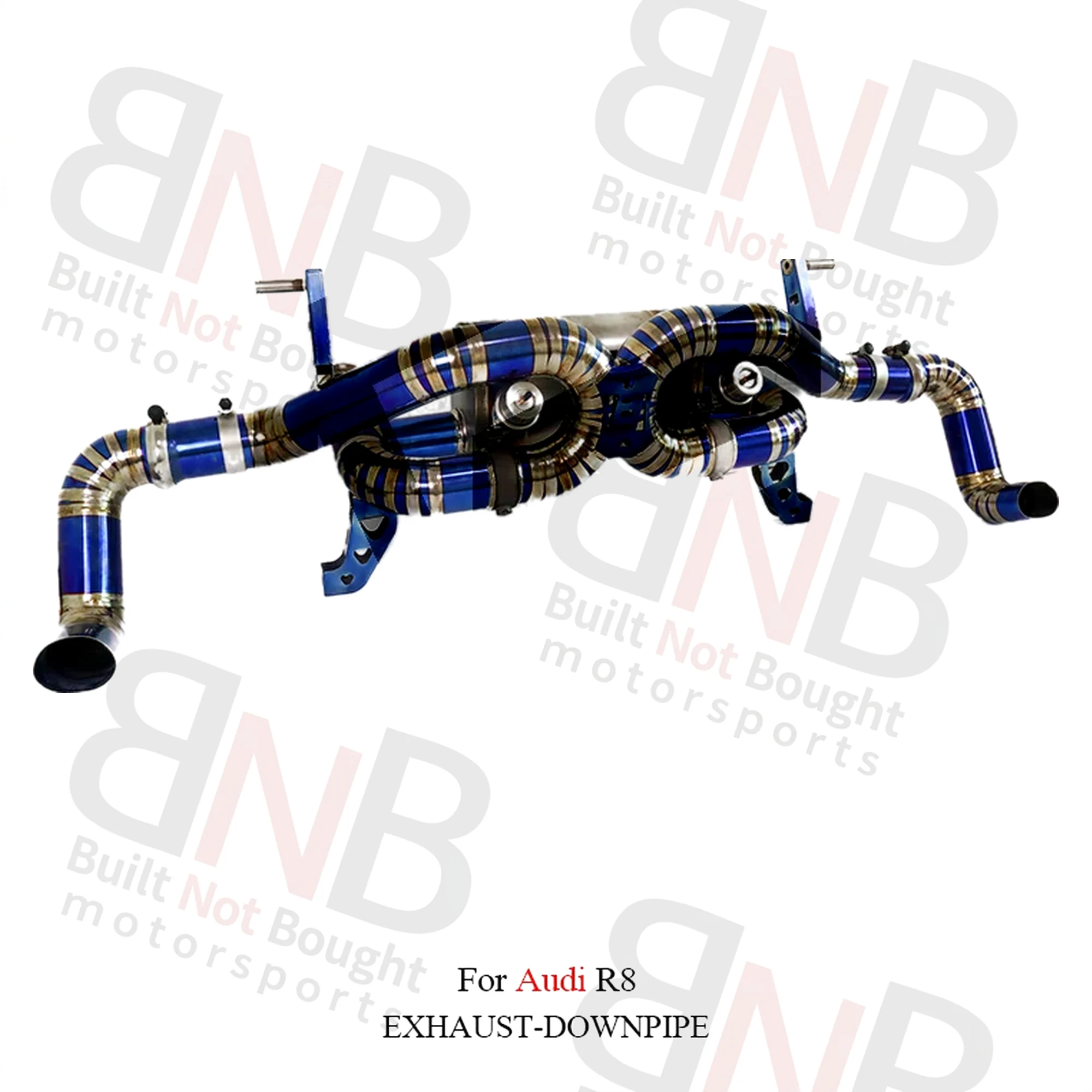 BNB Titaniumz Catback Exhaust System for Audi R8 120x60x30cm