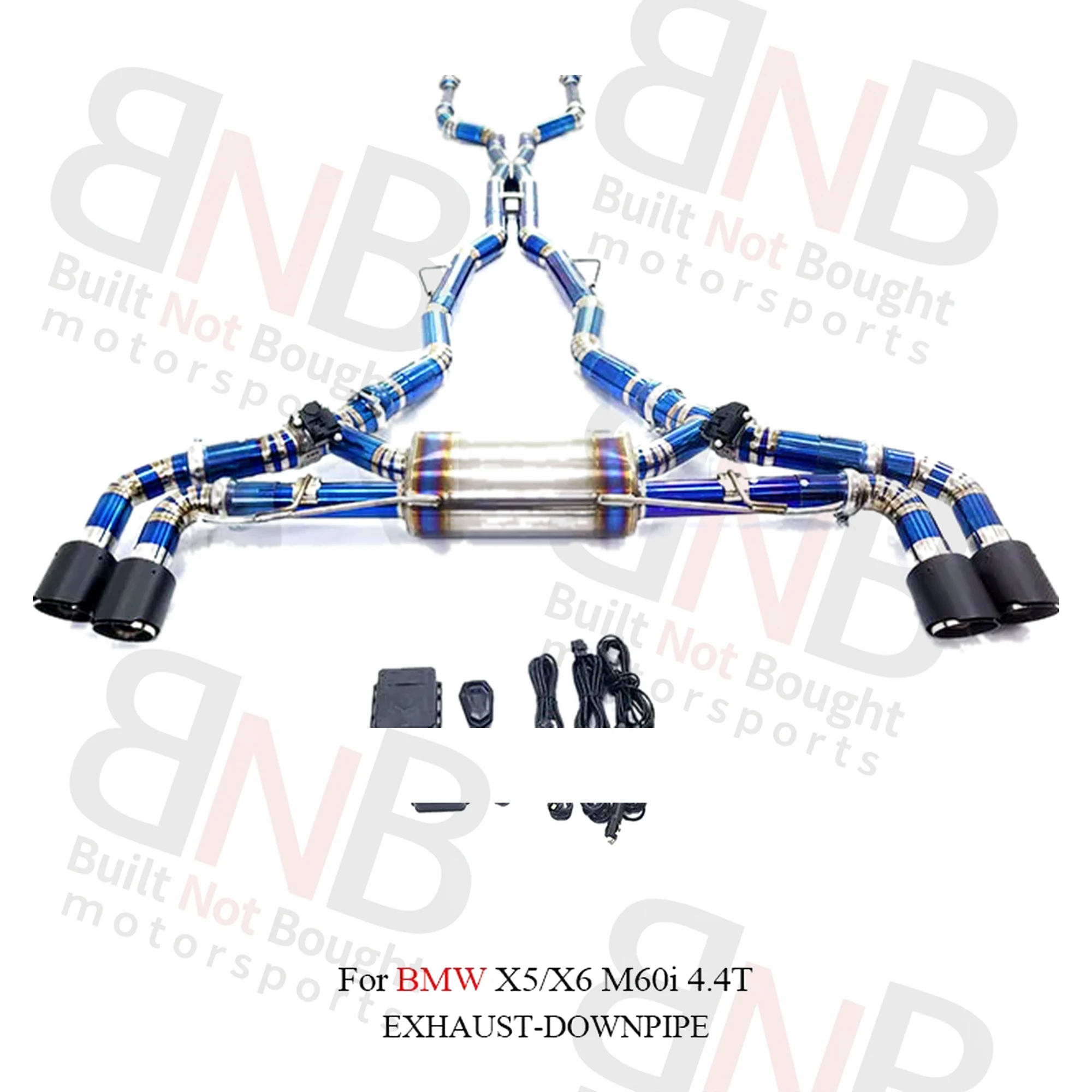 BNB Titaniumz Performance Titanium Valvetronic Exhaust System Catback for BMW X5 X6