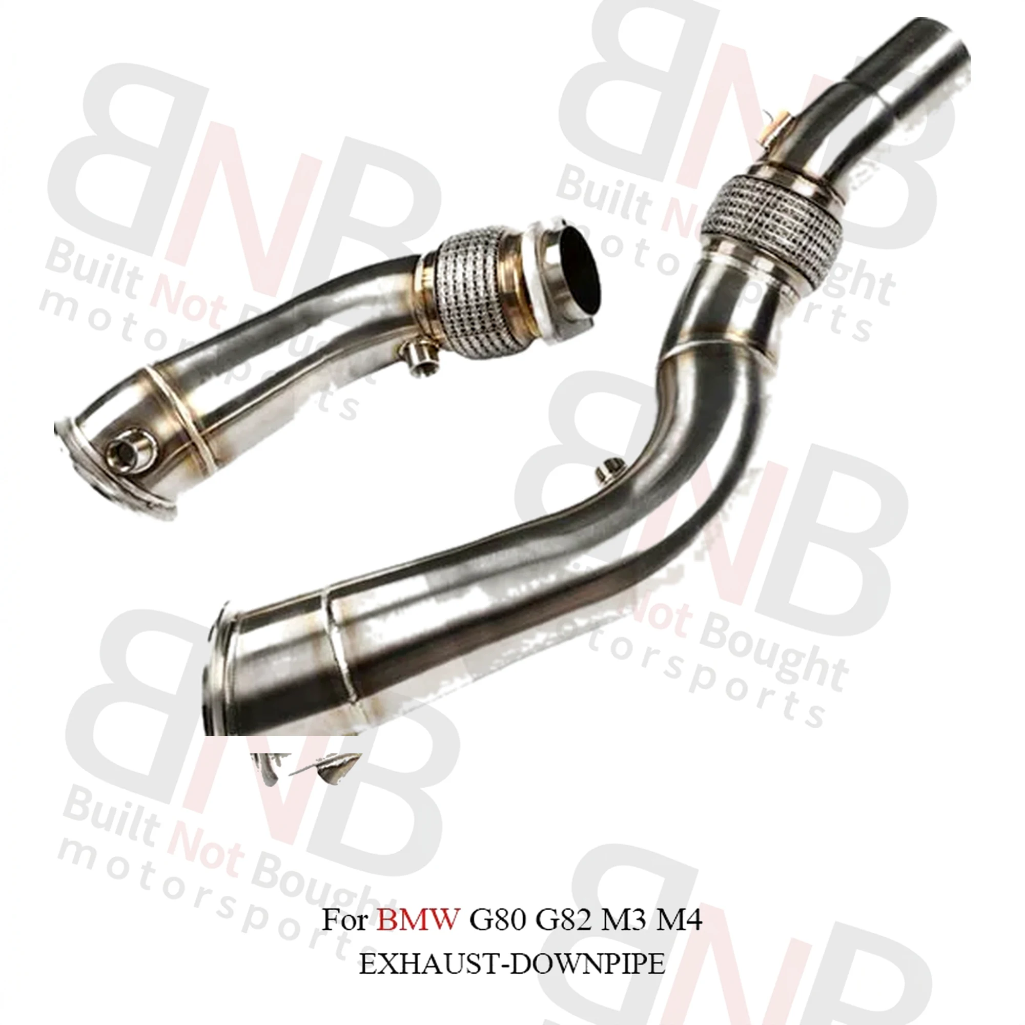 BNB Titaniumz Stainless Steel Exhaust Straight Downpipe for BMW G80 G82 M3 M4