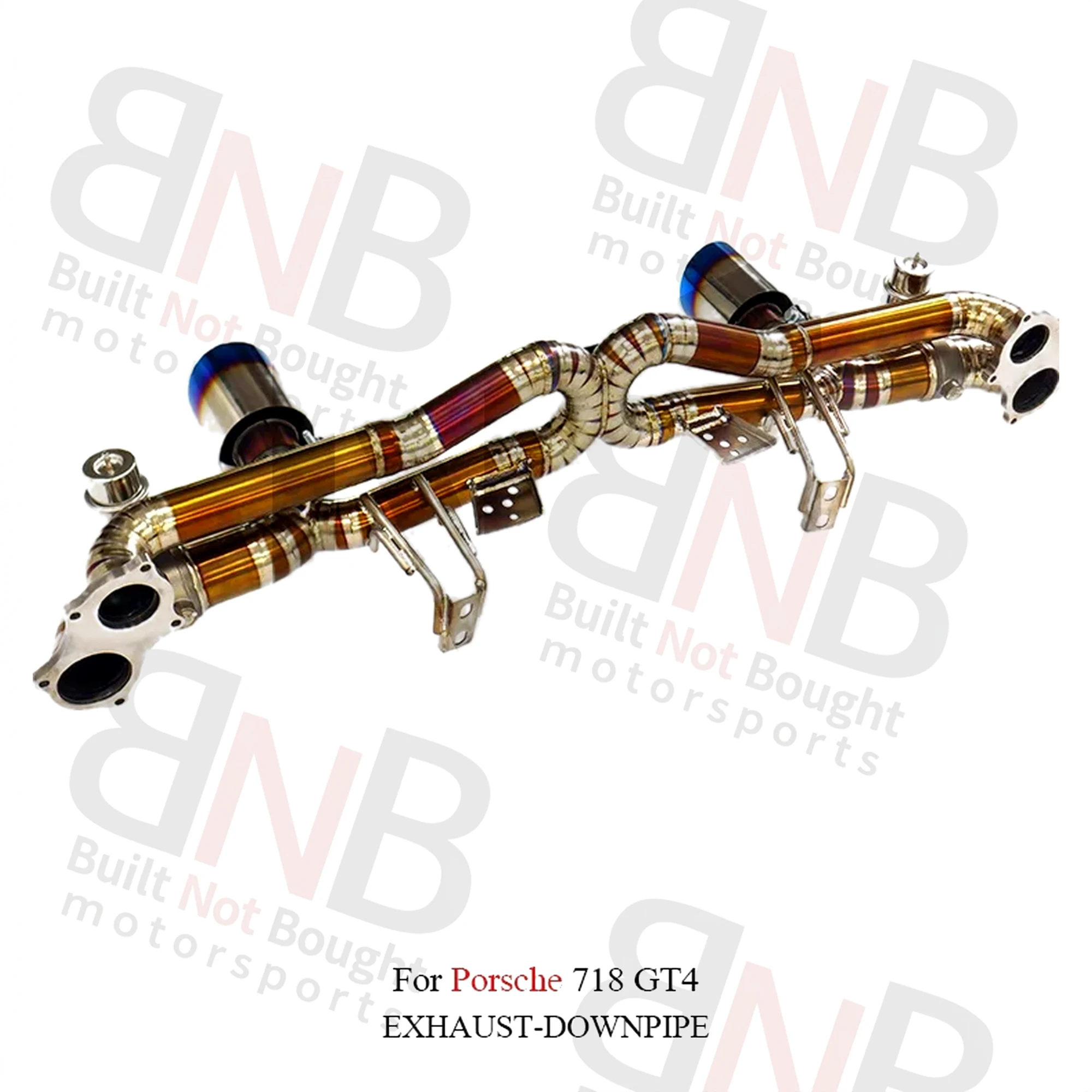 BNB Titaniumz Porsche 718 GT4 Titanium Exhaust System Valve
