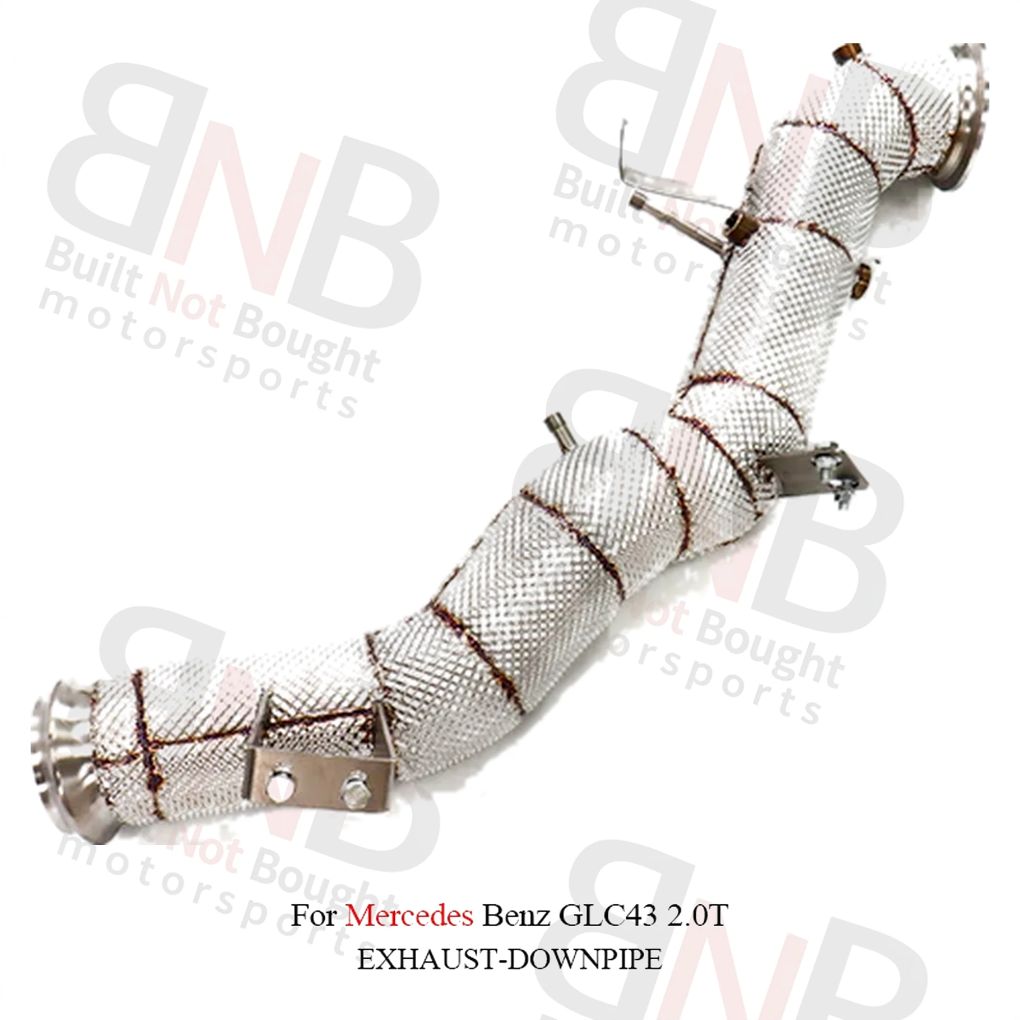 BNB Mercedes Benz GLC63 2.0T 2024+ OPF Downpipe Exhaust Stainless Steel Silver