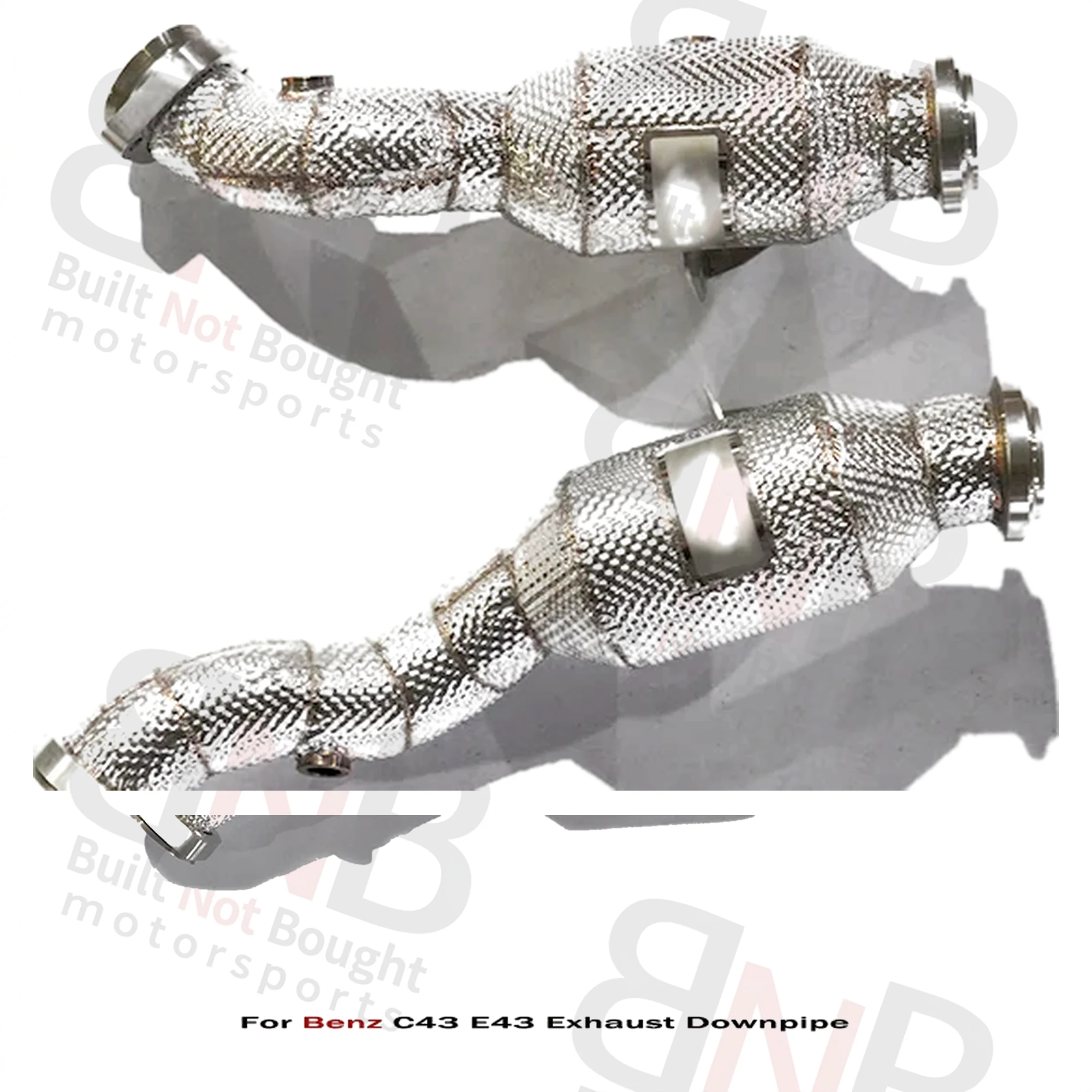 BNB BNB Titaniumz Stainless Steel Downpipe for Mercedes Benz C43 E43 2016+ 3.0T W213 AMG 120x60x30cm