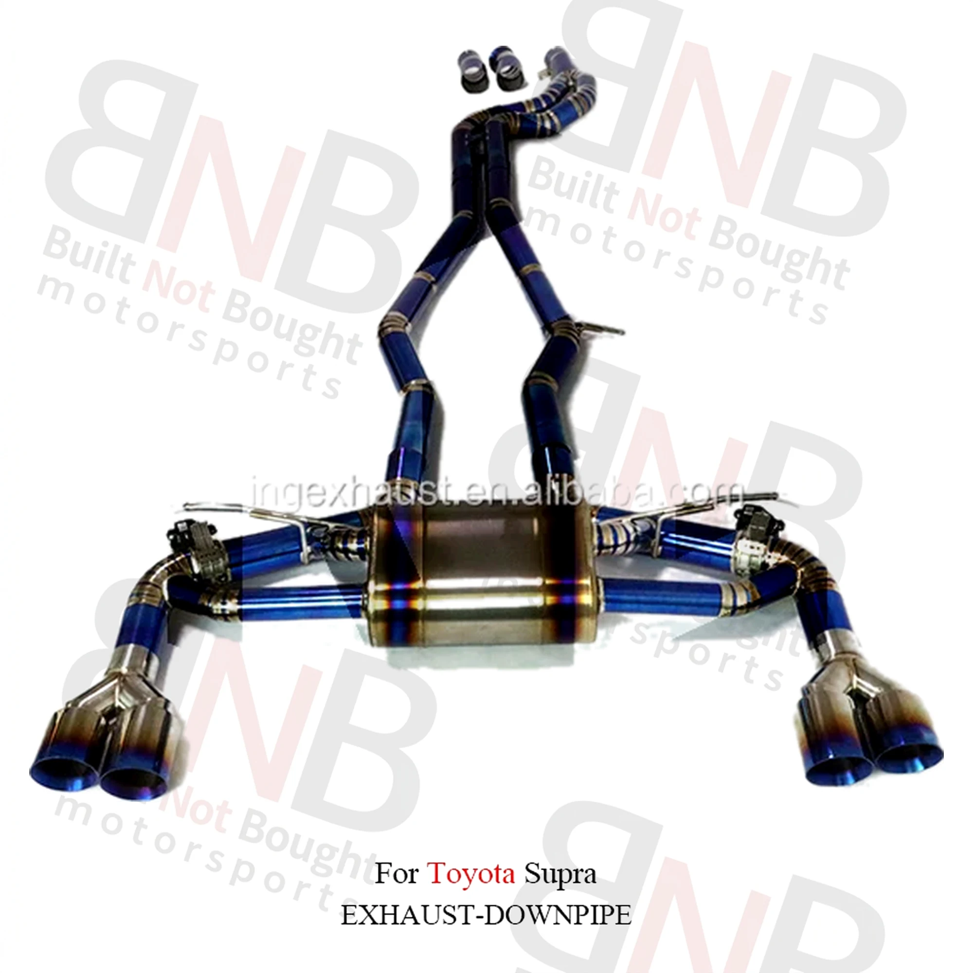BNB Titaniumz New Trend Titanium Alloy Catback Exhaust for Supra A90 2021+