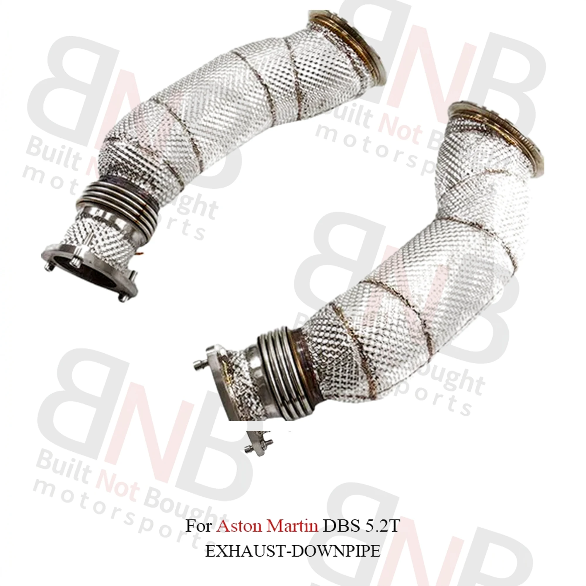 BNB Titaniumz Stainless Steel Downpipe for Aston Martin DBS 5.2T