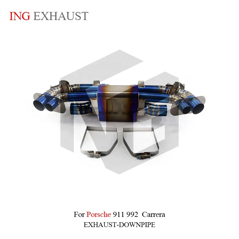 BNB Titaniumz Valvetronic Cat-Back Exhaust for Porsche 911 992 Carrera