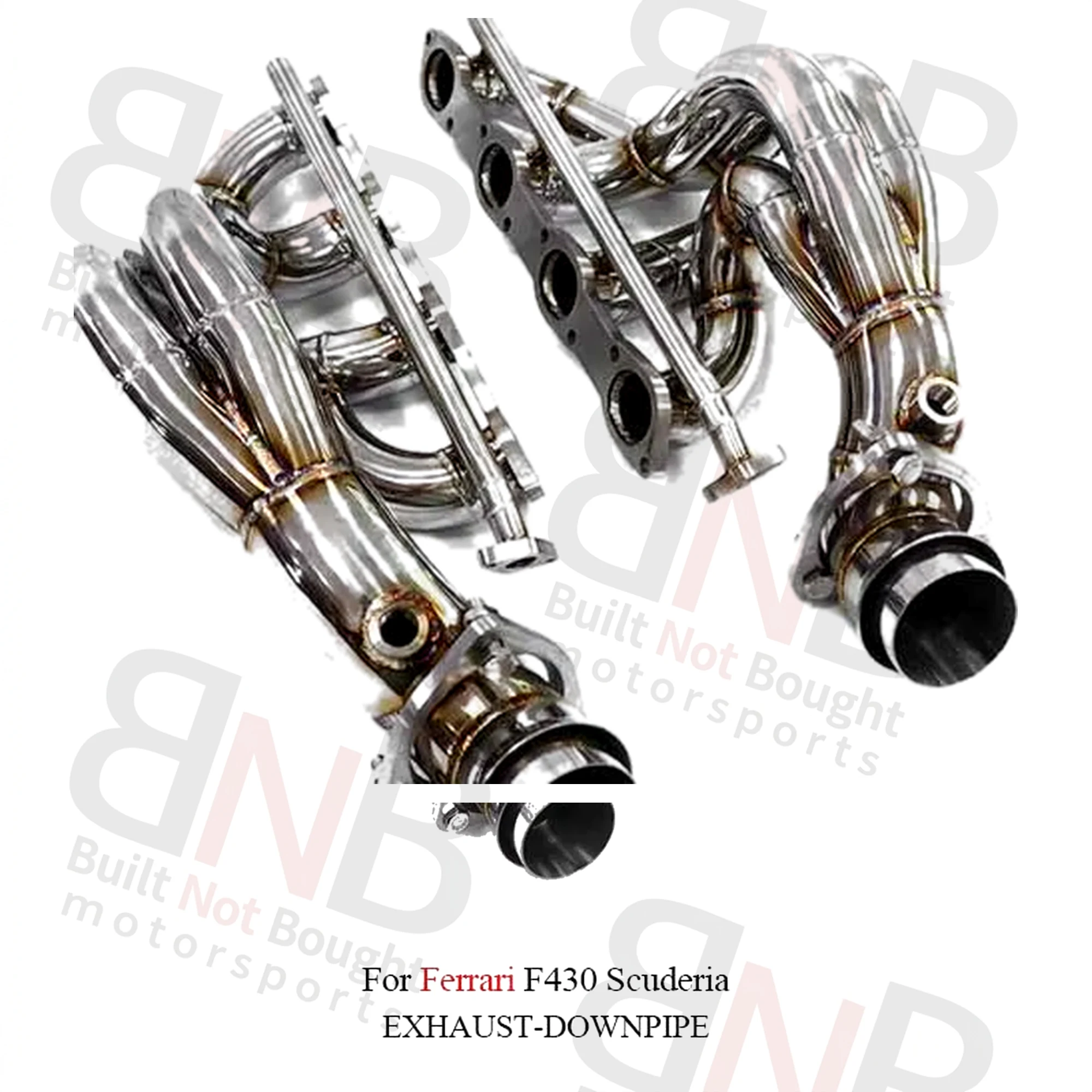 BNB Titaniumz Stainless Steel Tuning Exhaust Header Ferrari F430 Scuderia