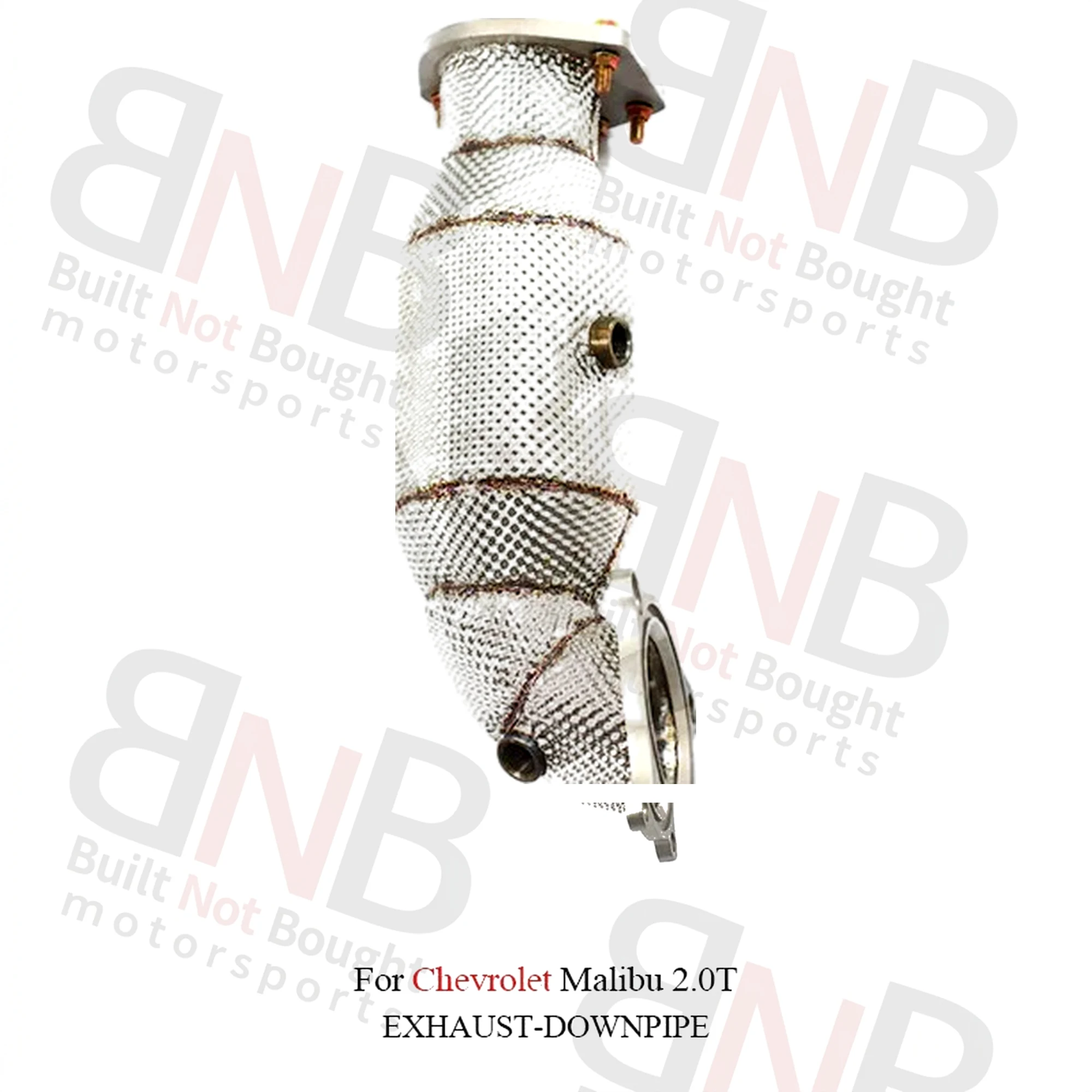 BNB Titaniumz Stainless Steel Heat Shield Downpipe for Chevrolet Malibu 2.0T