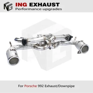 BNB Titaniumz 304 Stainless Steel Catback Exhaust for Porsche 911 992 3.0T With Valve
