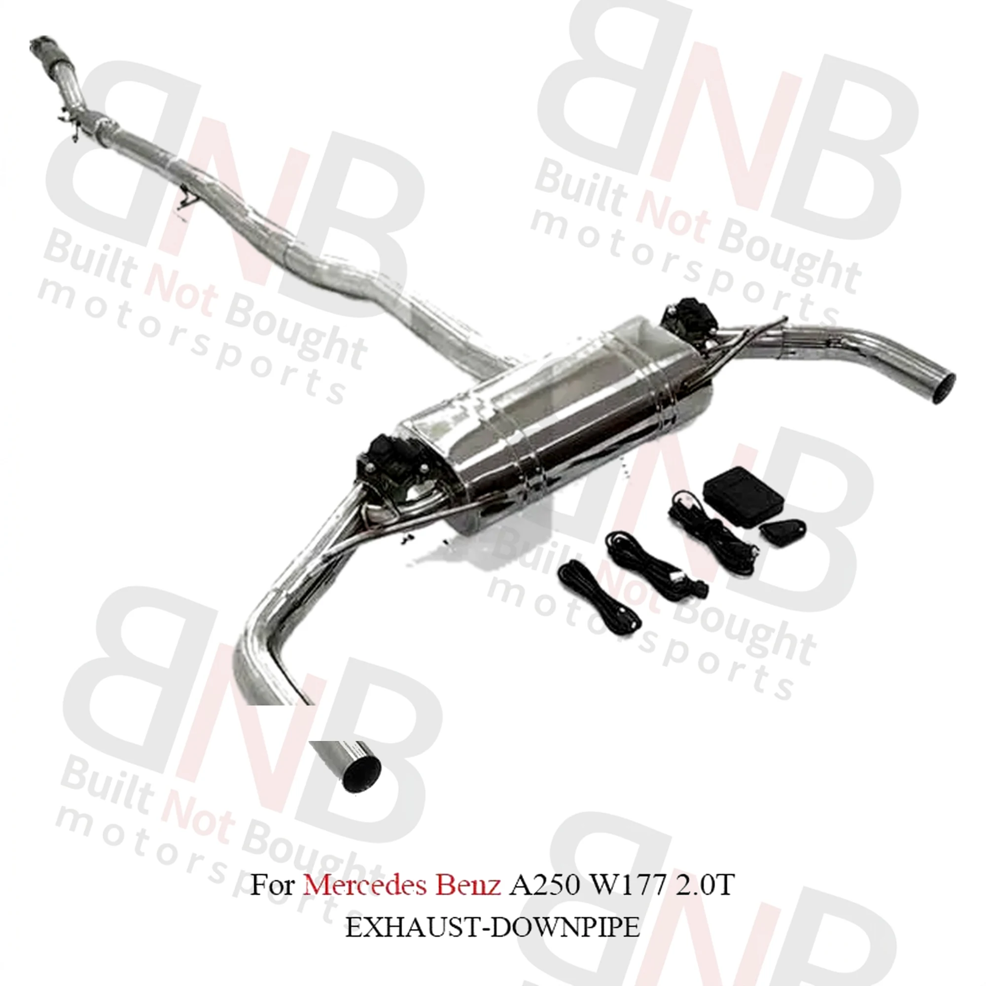 BNB Stainless Steel Catback Exhaust Mercedes A250 W177 2.0T AWD