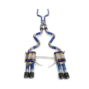 BNB Titaniumz Valve Switch Catback Exhaust Pipe Titanium Alloy for BMW E92 M3 2007-2013