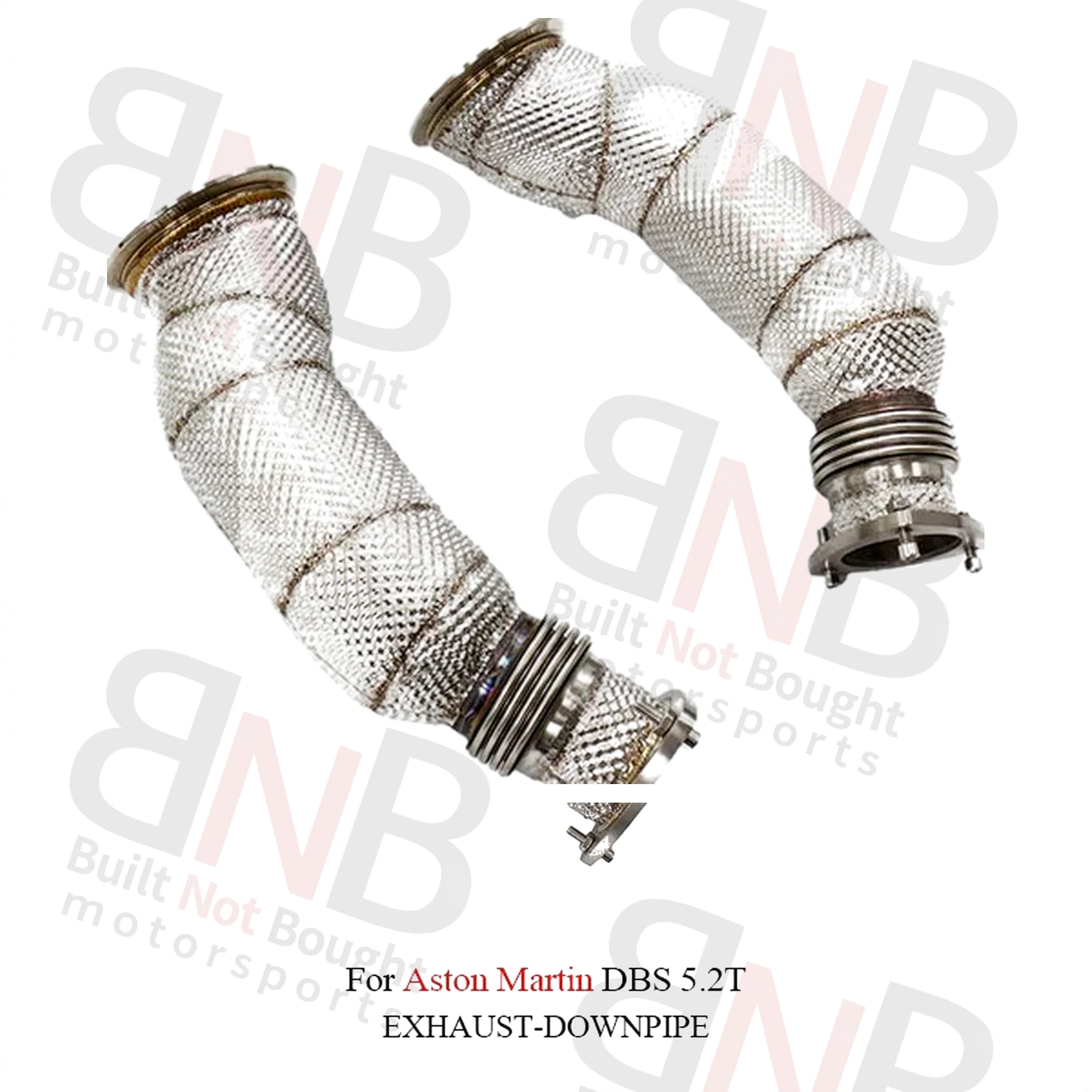 BNB Titaniumz Stainless Steel Downpipe for Aston Martin DBS 5.2T