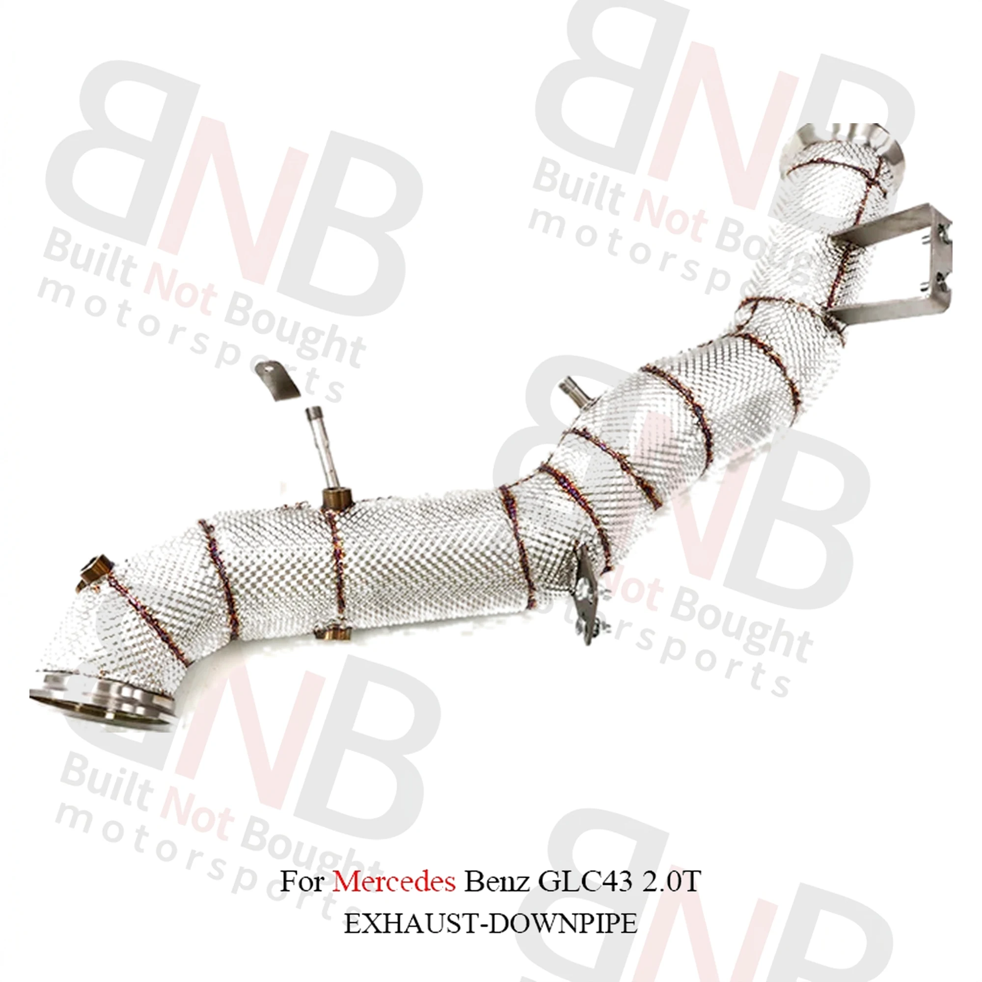 BNB Mercedes Benz GLC63 2.0T 2024+ OPF Downpipe Exhaust Stainless Steel Silver