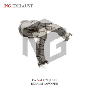 BNB Titaniumz Stainless Steel Downpipe for Audi Q7 Q8 3.0T