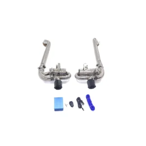 BNB Titaniumz for Porsche 718 Upgrade GT4 Catback Exhaust Stainless Pipes with Valve Muffler