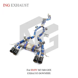 BNB Titaniumz Titanium Valvetronic Exhaust System Catback for BMW M3 M4 G8X