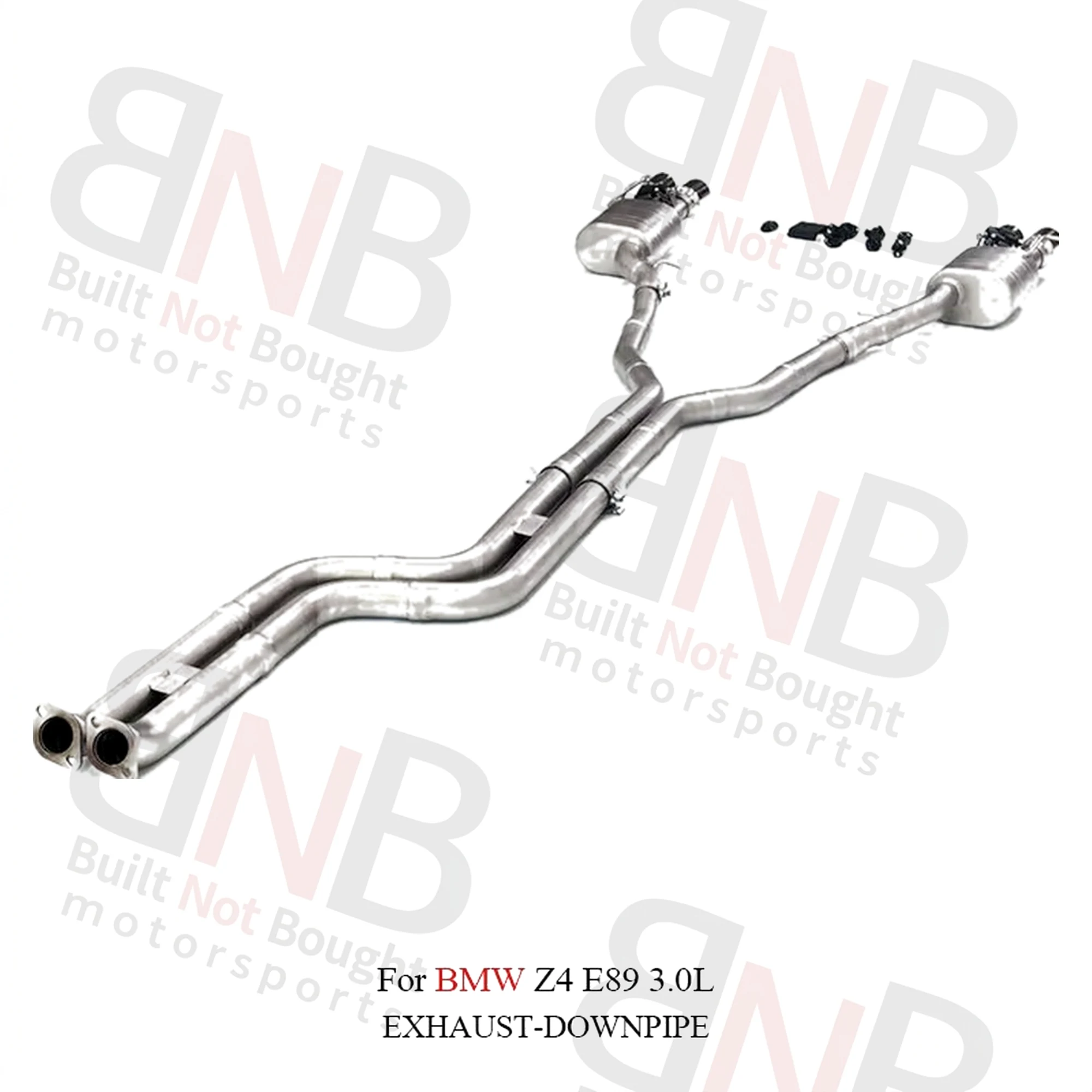 BNB Titaniumz Valvetronic Cat-Back Exhaust BMW Z4 E89 3.0L Silvery