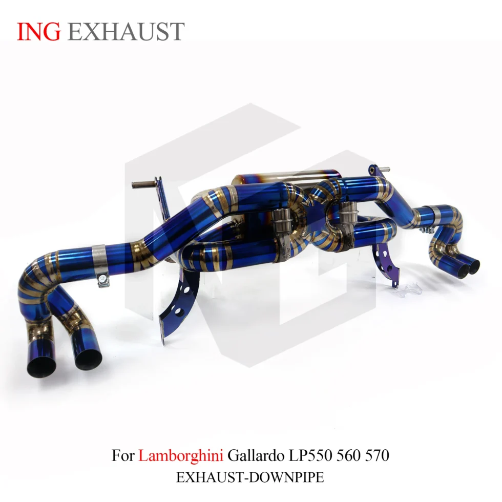 BNB Titaniumz Valvetronic Catback Exhaust System for Lamborghini Gallardo LP550 LP560 LP570
