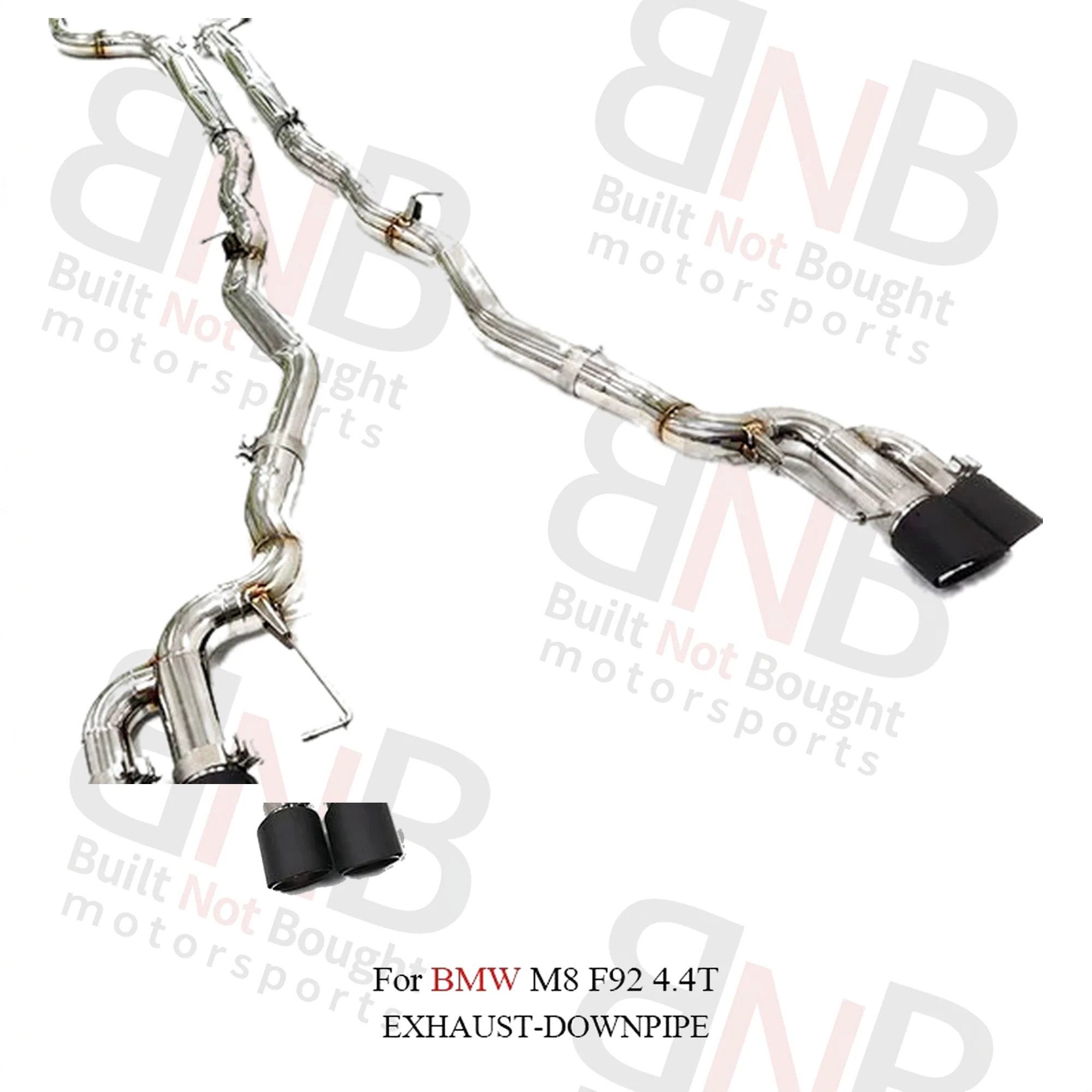 BNB Stainless Steel Cat-Back Exhaust System for BMW M8 F92 4.4T