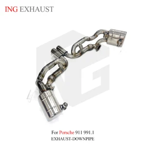 BNB Titaniumz Stainless Exhaust Valve Catback for Porsche 911 991.1