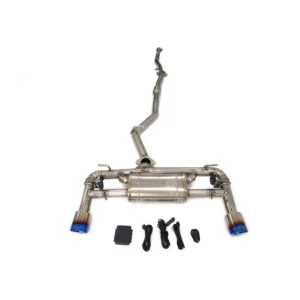 BNB Titaniumz Catback Exhaust with Muffler Valve for GT86 BRZ 2012-2016