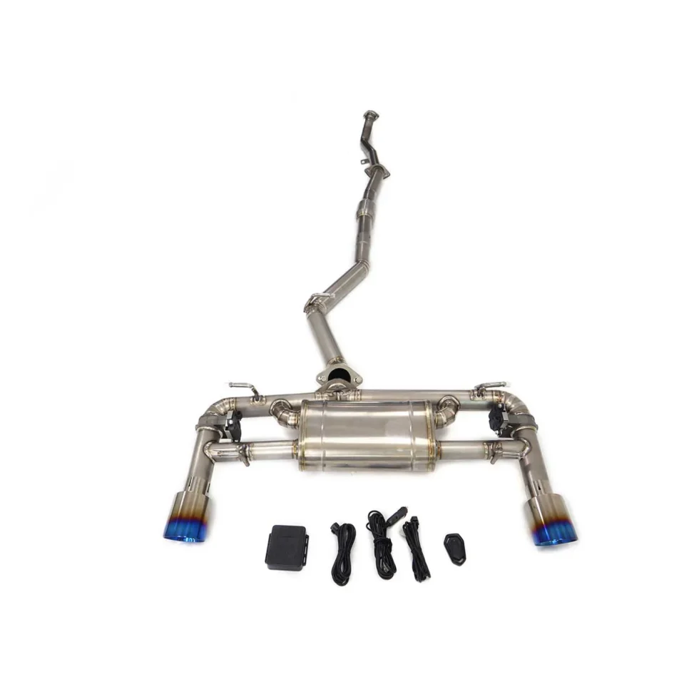 BNB Titaniumz Catback Exhaust with Muffler Valve for GT86 BRZ 2012-2016