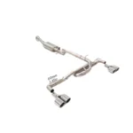 BNB Titaniumz Valvetronic Catback Exhaust System for Hummer H2 6.2L Silvery