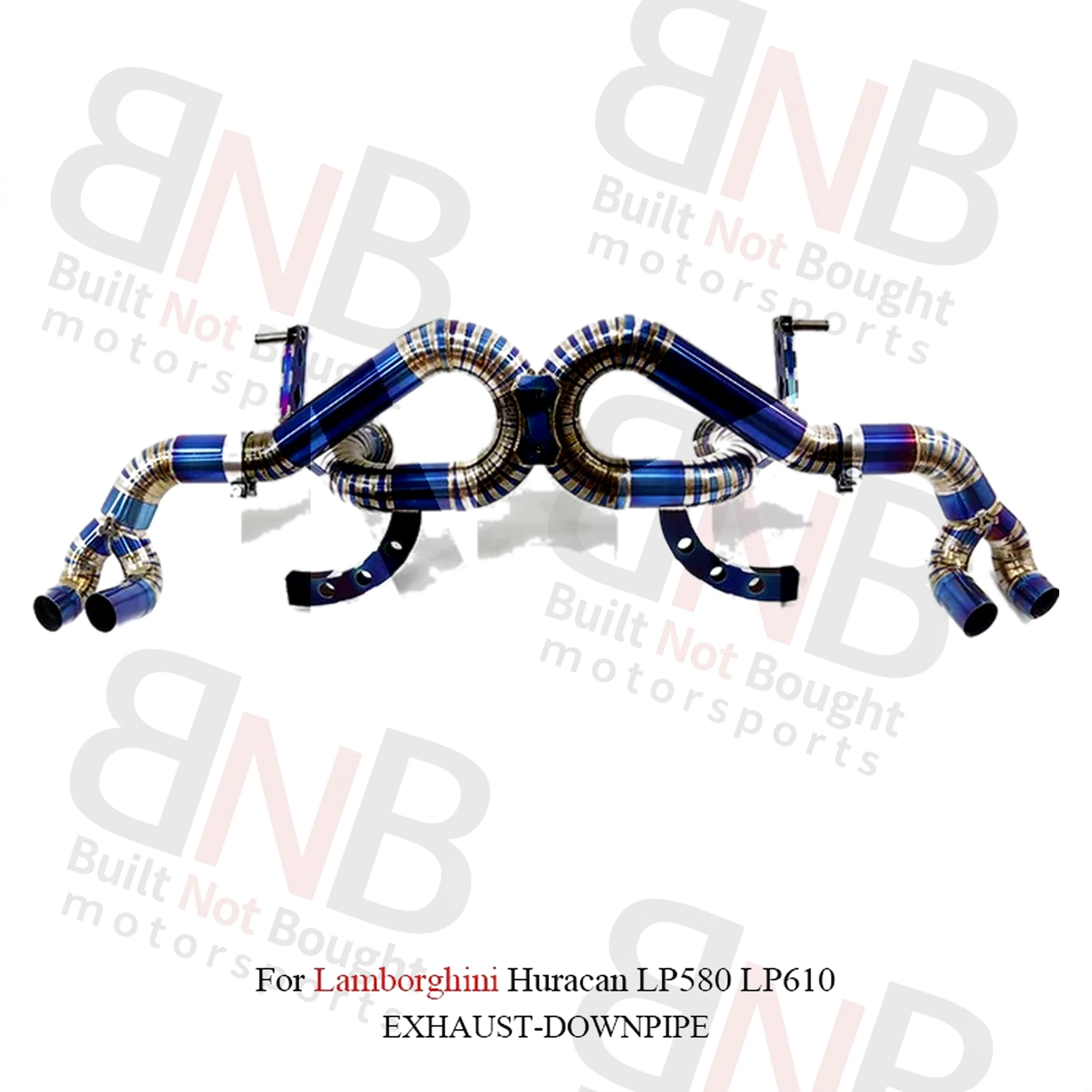 BNB Titaniumz Performance Exhaust System for Lamborghini Huracan LP580 LP610 Titanium Alloy