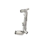 BNB Titaniumz Valvetronic Exhaust for Porsche 911 997.2 Turbo Slivery