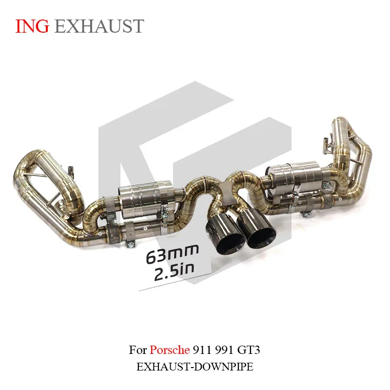 BNB Titaniumz Catback Exhaust for Porsche 911 991 GT3 RS 2017+