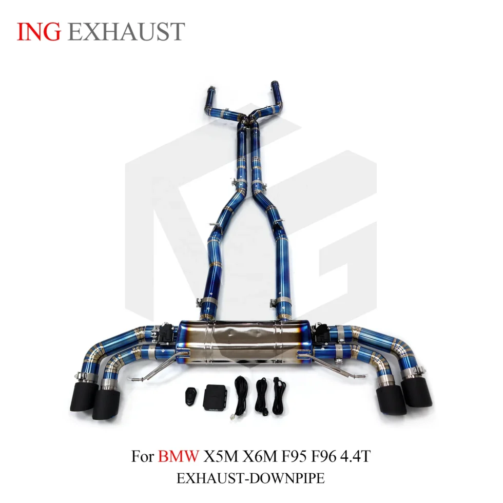 BNB Titaniumz Valvetronic Cat-Back Exhaust for BMW X5M X6M F95 F96
