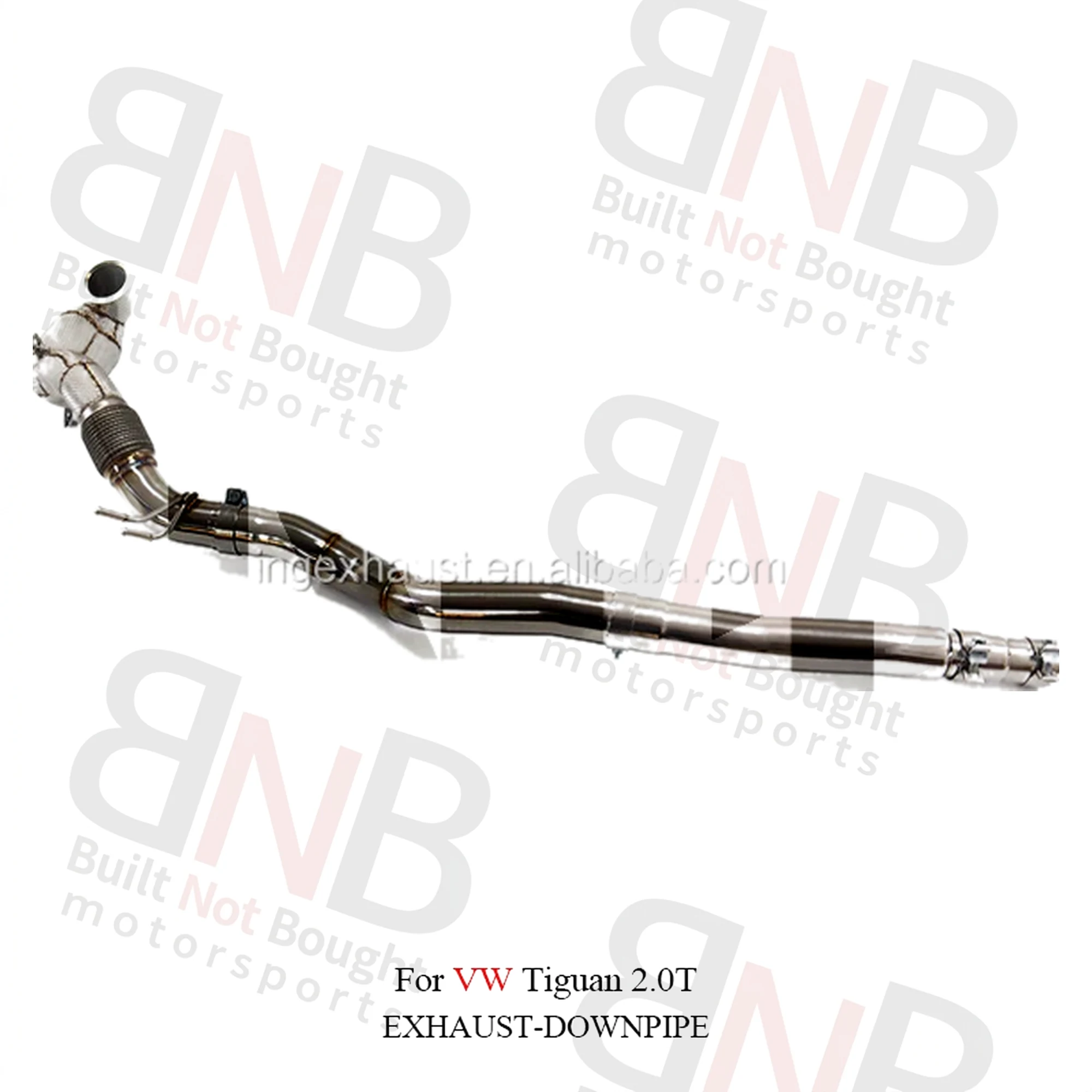 BNB Titaniumz Stainless Steel 304 Downpipe for Volkswagen 1.4T 2.0T