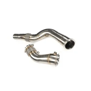 BNB Titaniumz Downpipe Exhaust Pipe for BMW M3 M4 G8X 80x40x30 Silvery